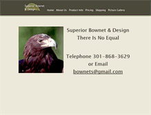 Tablet Screenshot of bownets.com